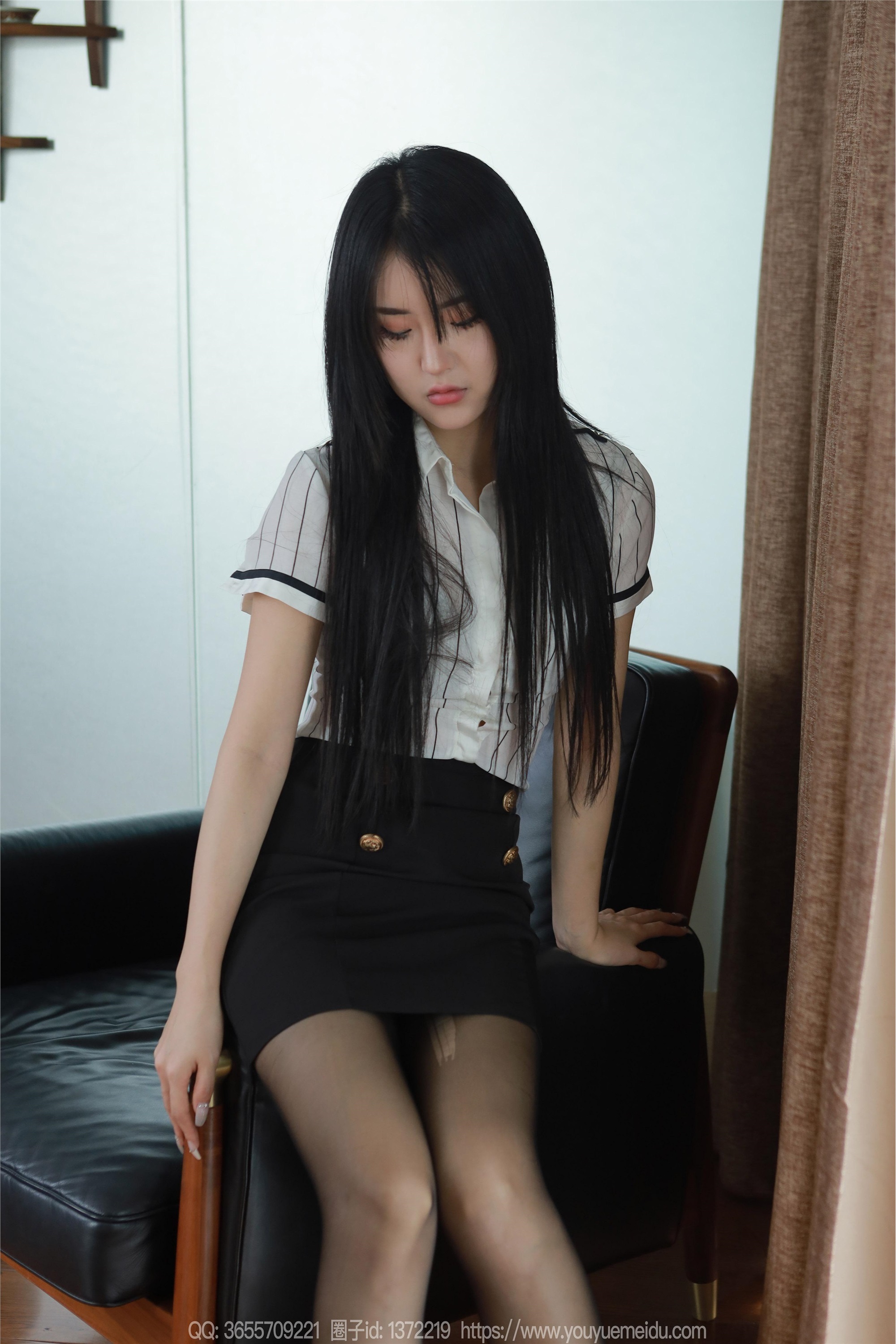 IESS异思趣向  2024.04.09 丝享家 1711 小宝《竖条纹衬衫》